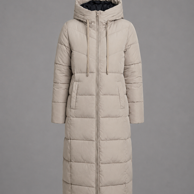 Millie | Womens Hooded Maxi Puffer Coat