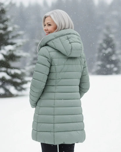 Millie | Womens Quilted Hooded Puffer Coat