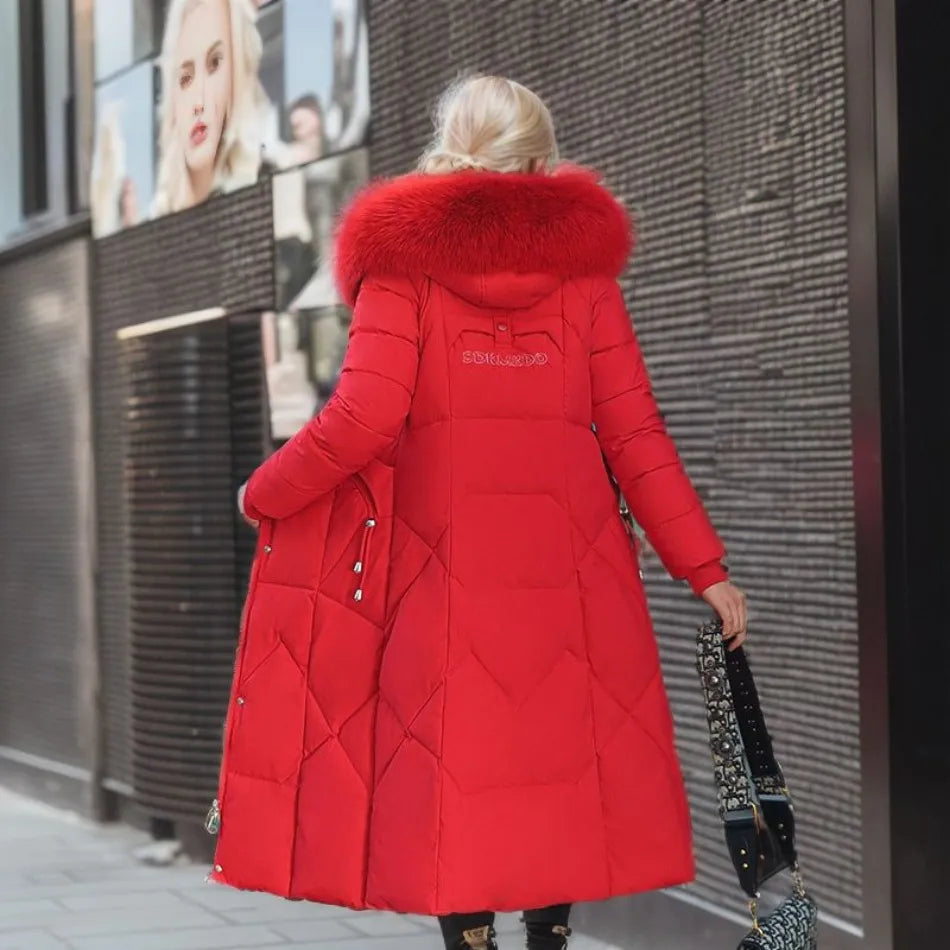 Verity | Long Hooded Quilted Coat