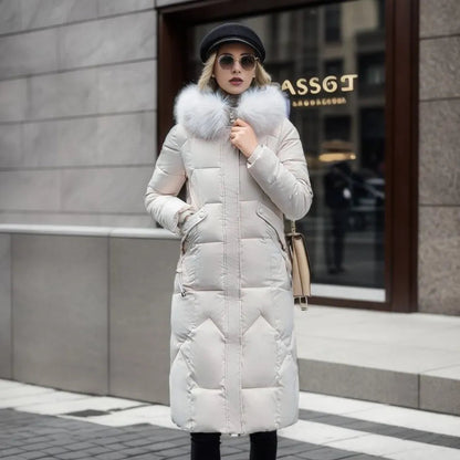 Verity | Long Hooded Quilted Coat