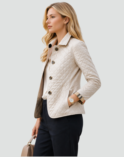 Beatrix | Women's Quilted Jacket Collarless