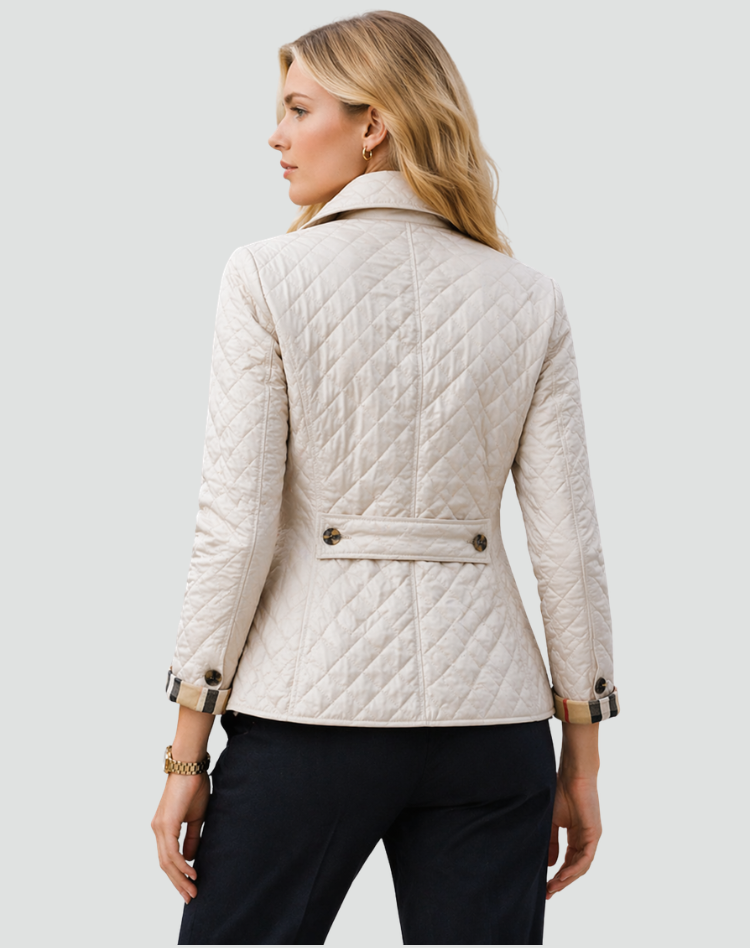 Beatrix | Women's Quilted Jacket Collarless