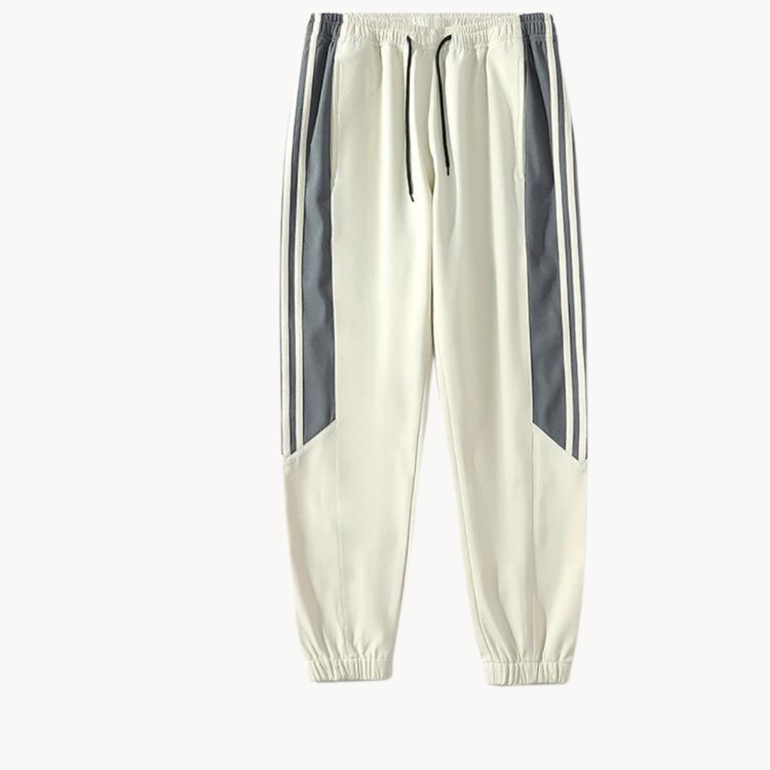 Sky striped zip tracksuit