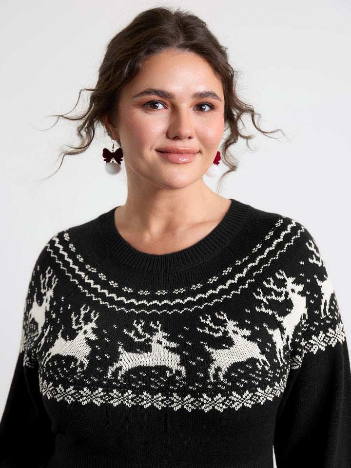 Daisy | Fair Isle Knitted Dress