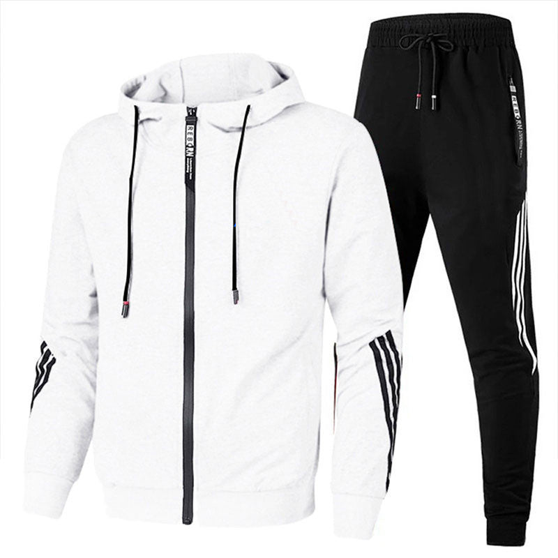 Jasper mens hooded zip tracksuit