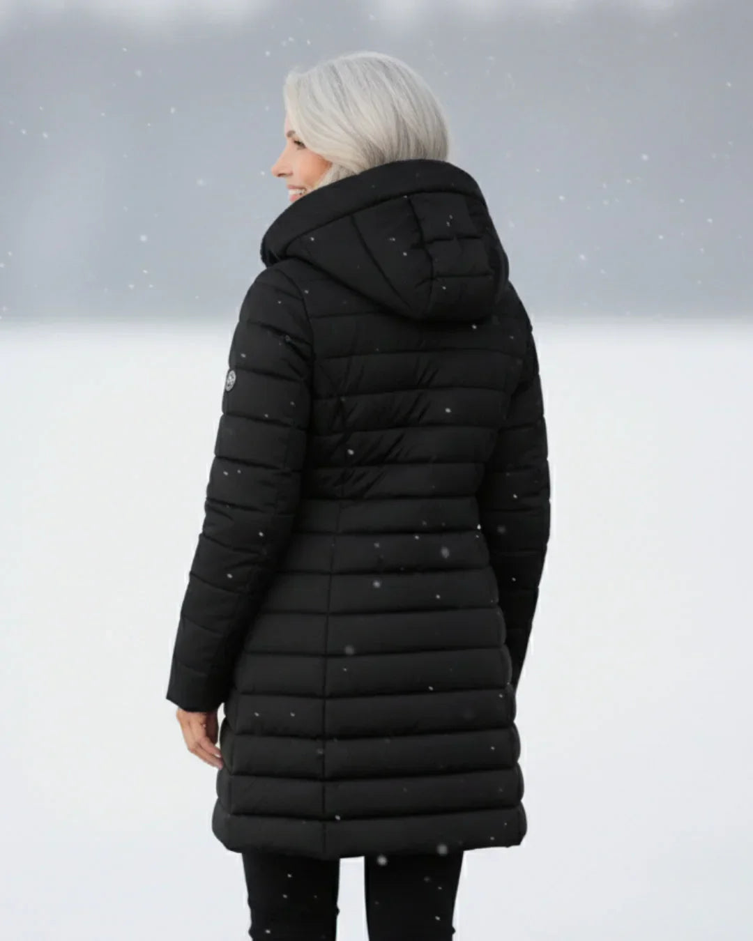 Millie | Womens Quilted Hooded Puffer Coat