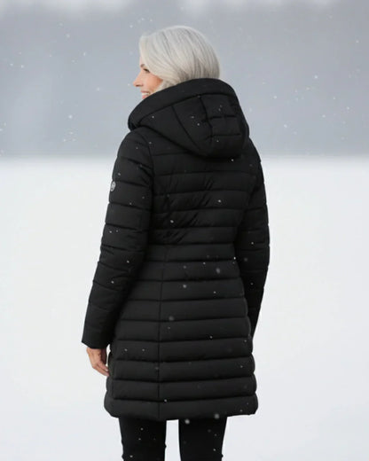 Millie | Womens Quilted Hooded Puffer Coat