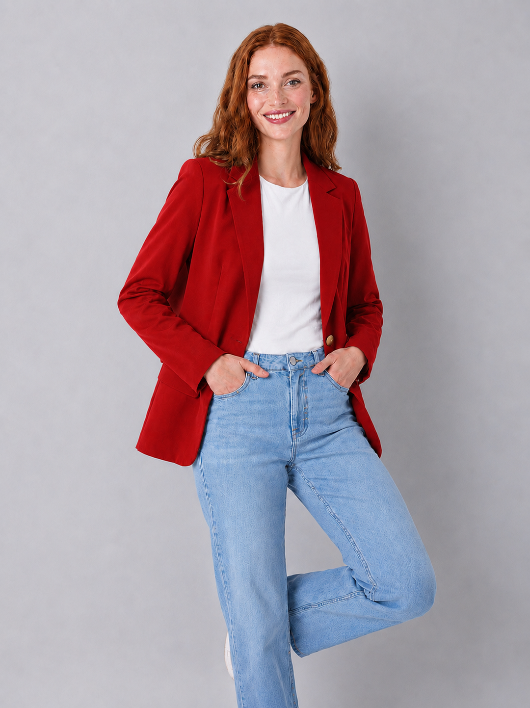 Savannah | Structured Two-Button Blazer – Casual &amp; Everyday