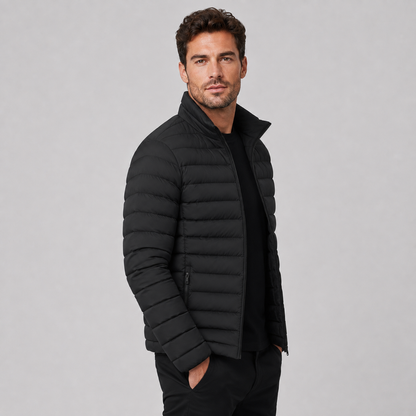 Barnaby mens quilted puffer jacket