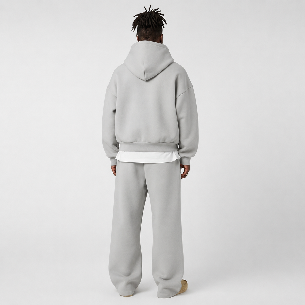 Monty mens fleece hoodie and joggers tracksuit set