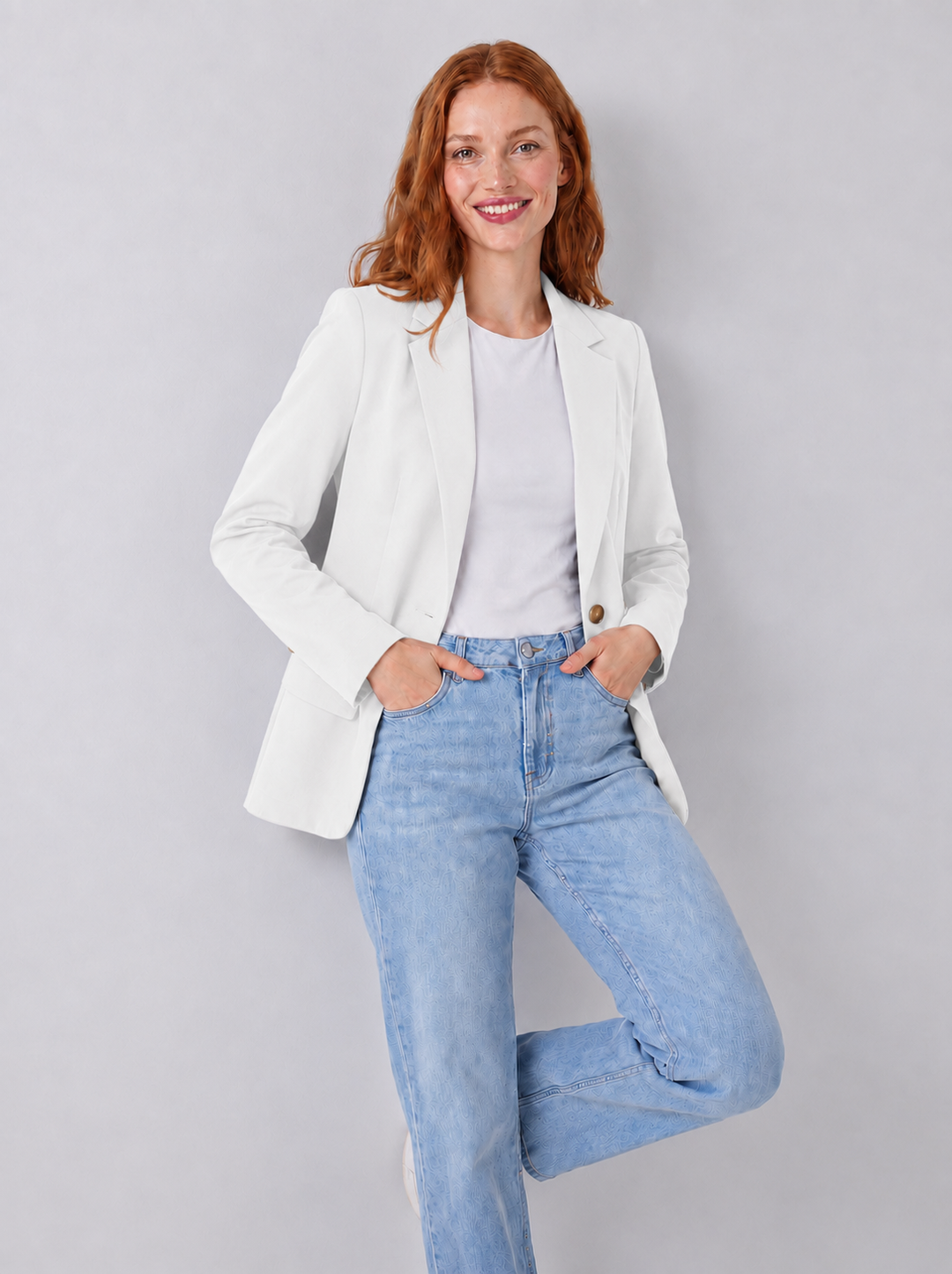Savannah | Structured Two-Button Blazer – Casual &amp; Everyday