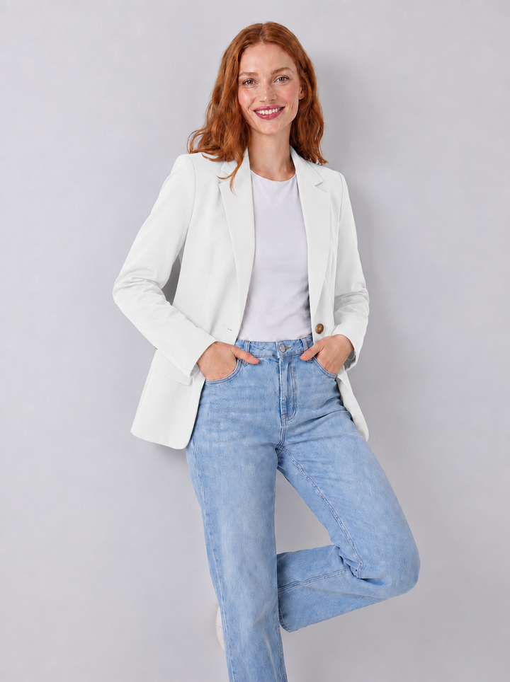 Savannah | Structured Two-Button Blazer – Casual &amp; Everyday