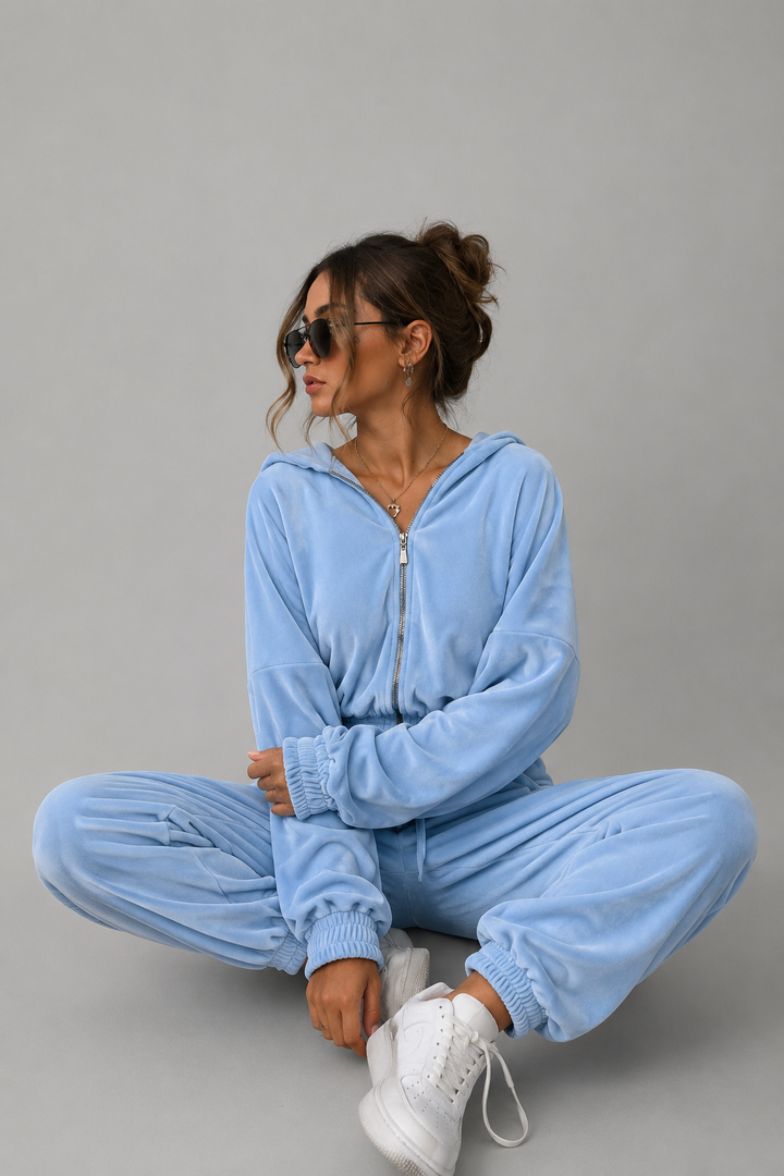Harper | Women Clothing Zip Jogger Tracksuit Set