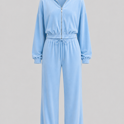 Harper | Women Clothing Zip Jogger Tracksuit Set