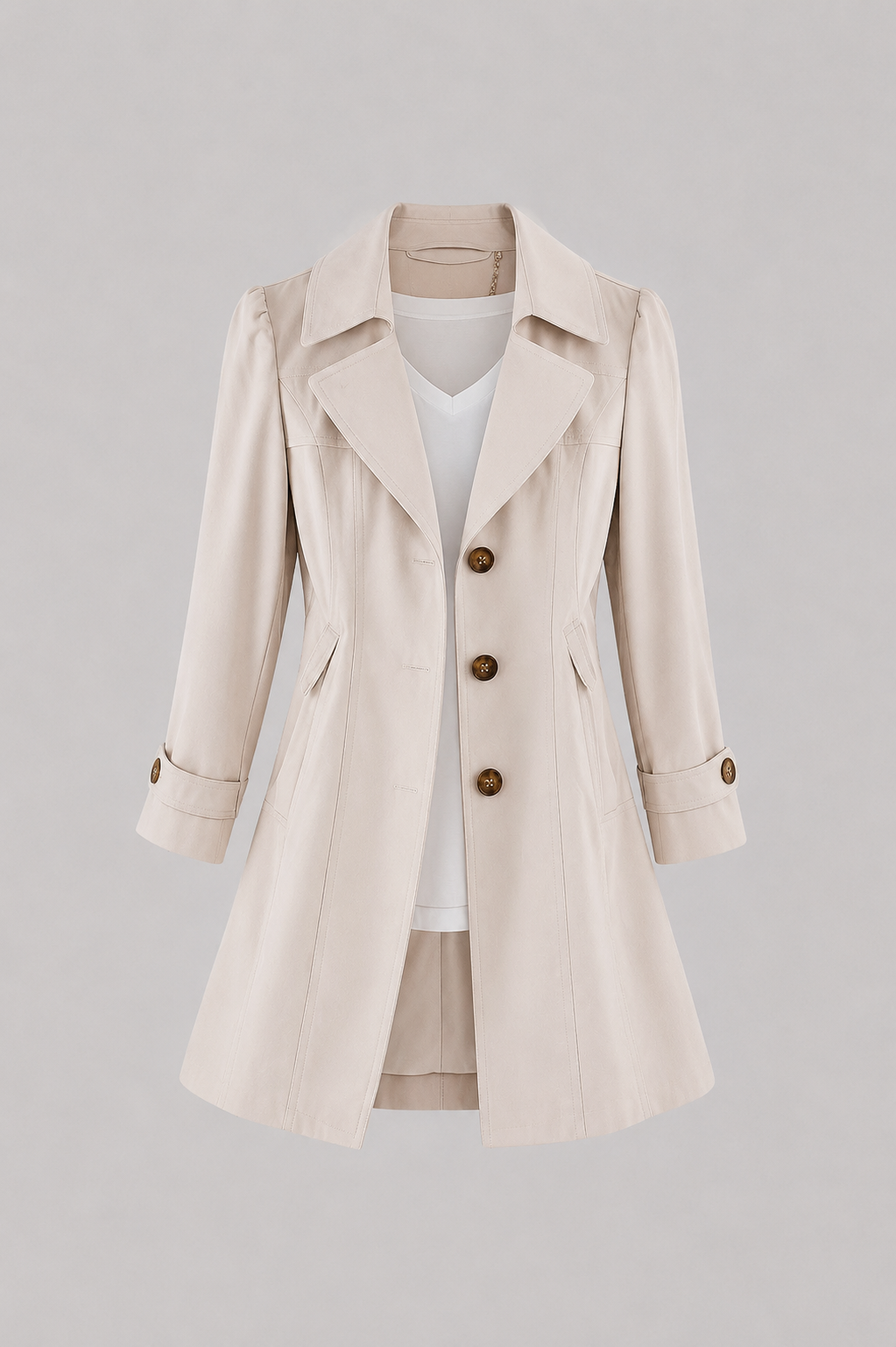 Ava women's tailored trench coat by Atelier Oshea - view 1