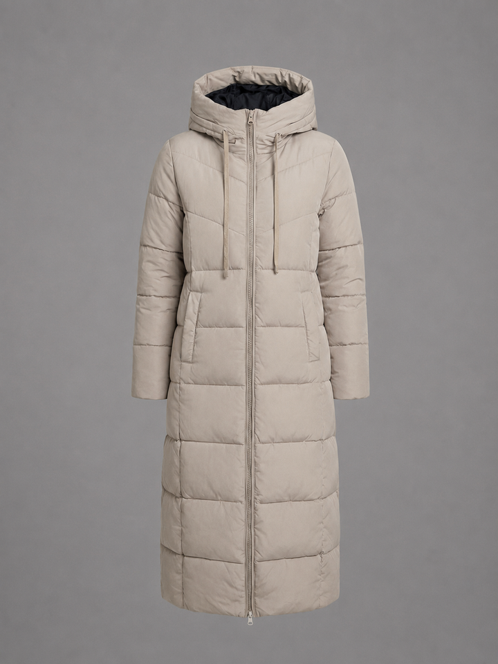 Millie | Womens Hooded Maxi Puffer Coat