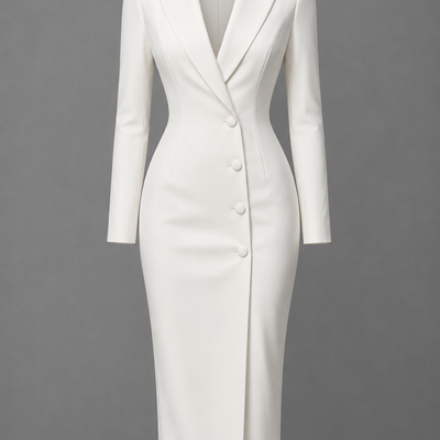 Isla | Tailored Dress Blazer Midi