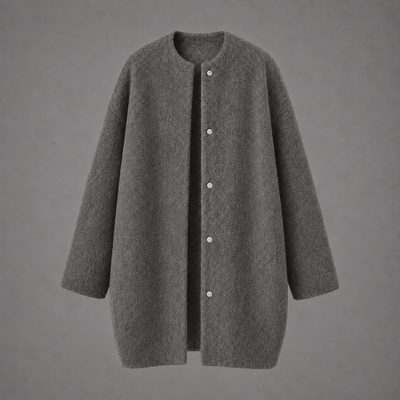 Olivia | Longline Knit Cardigan Womens Coat