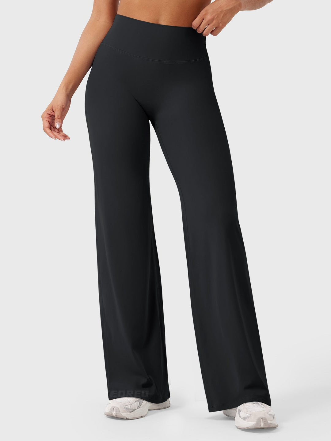 Charlotte | High Waist Wide Leg Womens Tracksuits Trousers