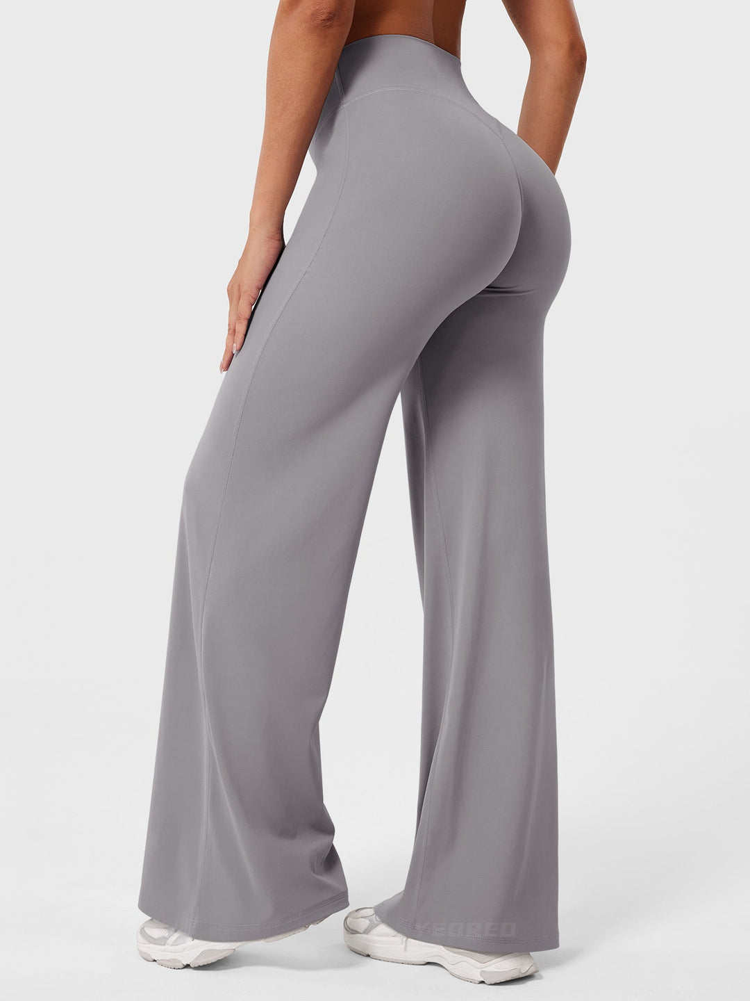 Charlotte | High Waist Wide Leg Womens Tracksuits Trousers