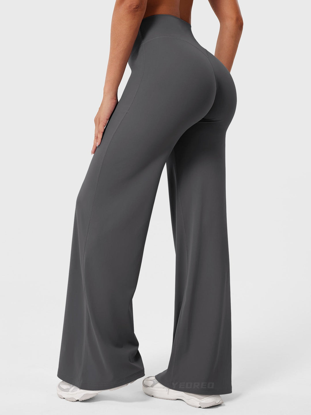 Charlotte | High Waist Wide Leg Womens Tracksuits Trousers