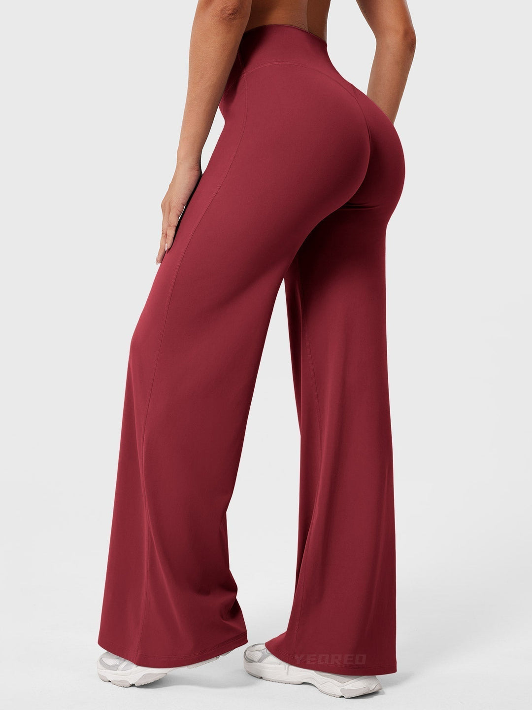 Charlotte | High Waist Wide Leg Womens Tracksuits Trousers