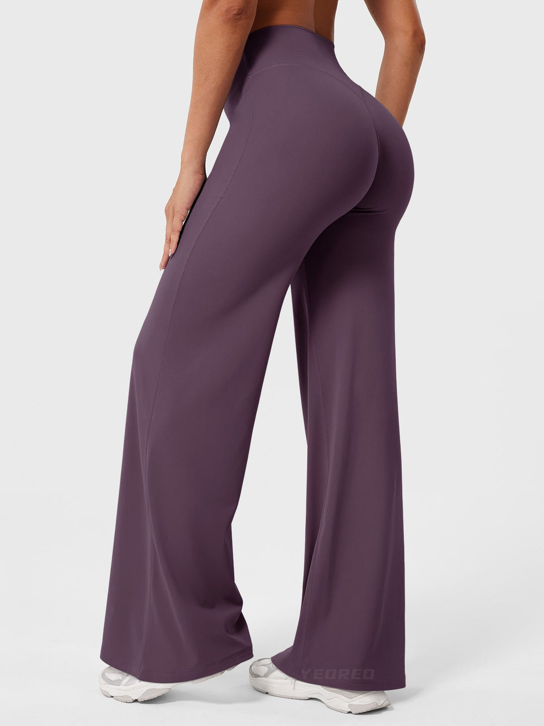 Charlotte | High Waist Wide Leg Womens Tracksuits Trousers