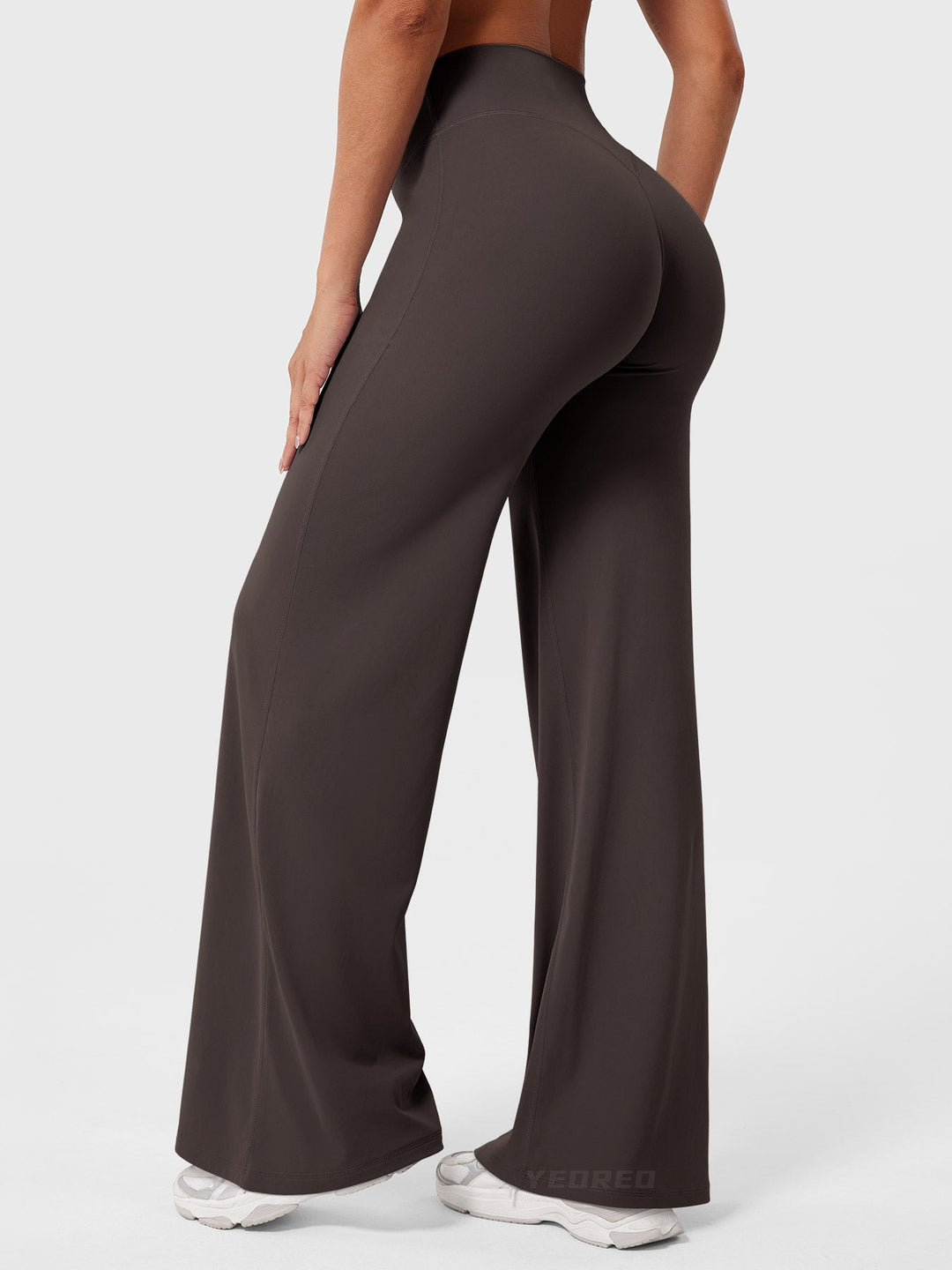 Charlotte | High Waist Wide Leg Womens Tracksuits Trousers