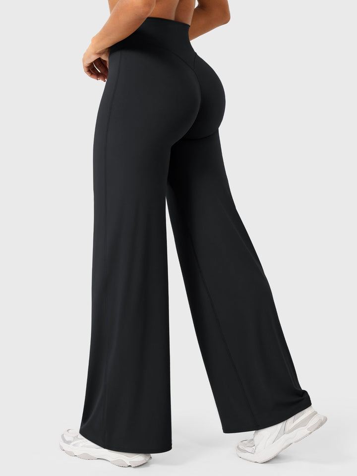Charlotte | High Waist Wide Leg Womens Tracksuits Trousers