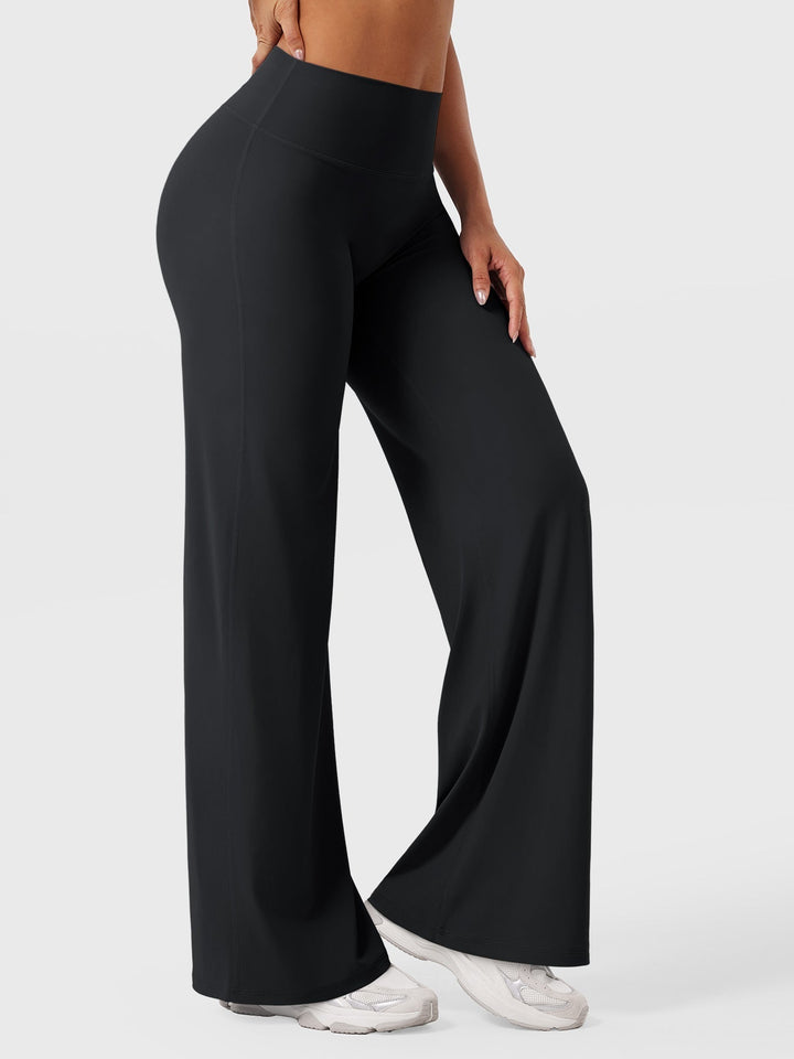 Charlotte | High Waist Wide Leg Womens Tracksuits Trousers