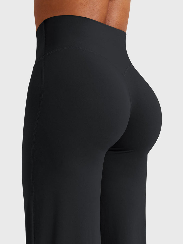 Charlotte | High Waist Wide Leg Womens Tracksuits Trousers