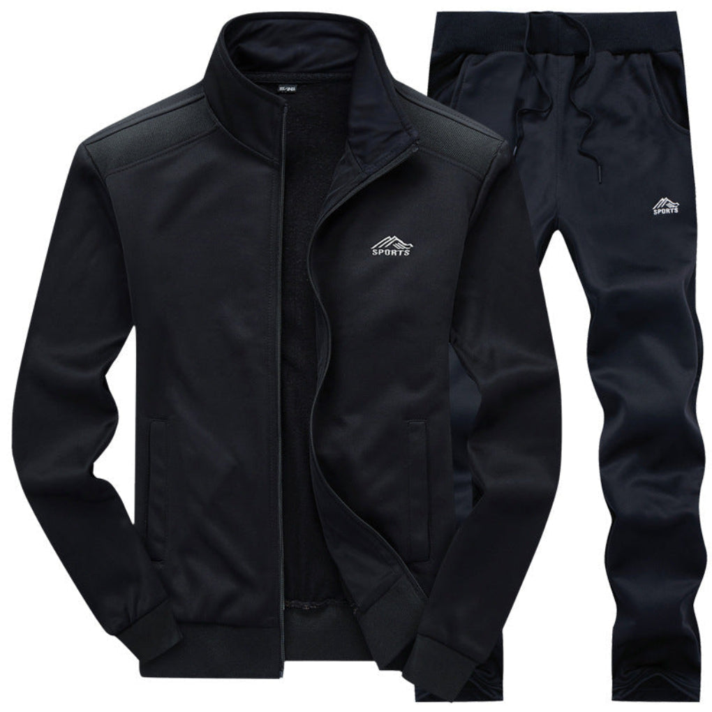 Casper mens relaxed zip tracksuit