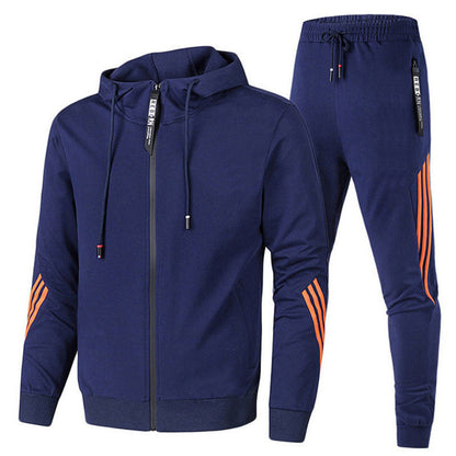 Jasper mens hooded zip tracksuit