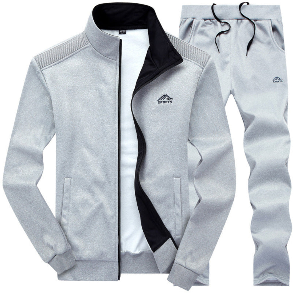 Casper mens relaxed zip tracksuit
