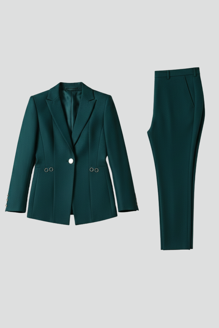 Harper | Women Clothing Blazer Trouser Suit Set