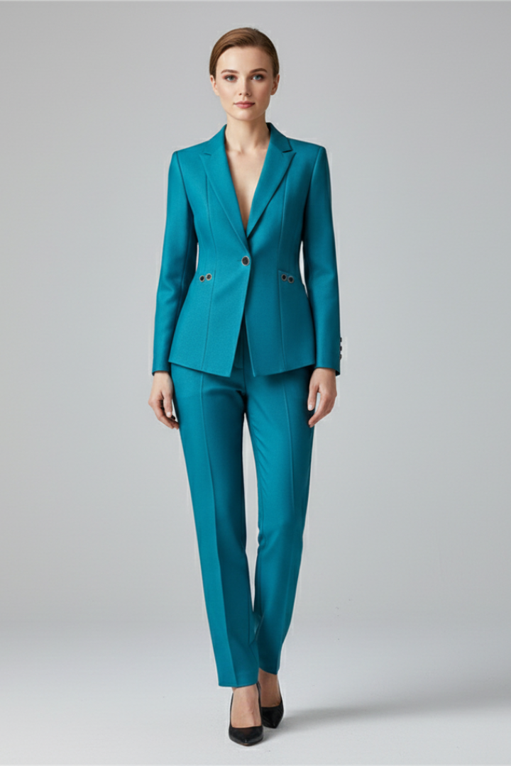 Harper | Women Clothing Blazer Trouser Suit Set