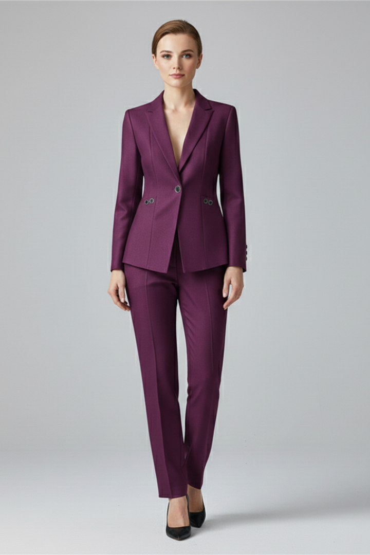 Harper | Women Clothing Blazer Trouser Suit Set