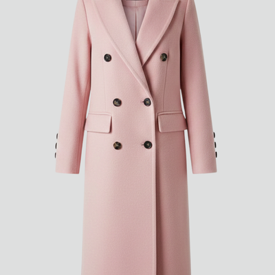 Amelia | Women's Double-Breasted Midi Coat