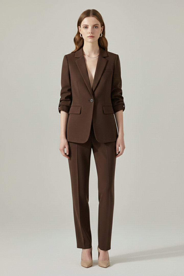 Avery | Women Clothing Tailored Blazer Suit Set