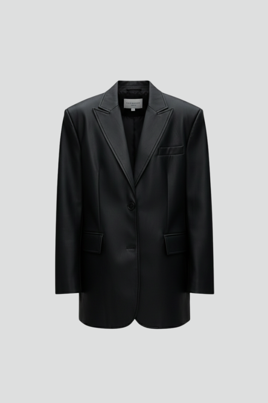 Kennedy | Women Jacket Leather Oversized Blazer