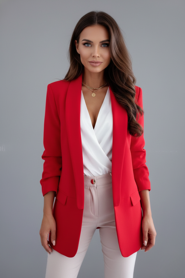 Peyton | Women Clothing Longline Blazer Jacket