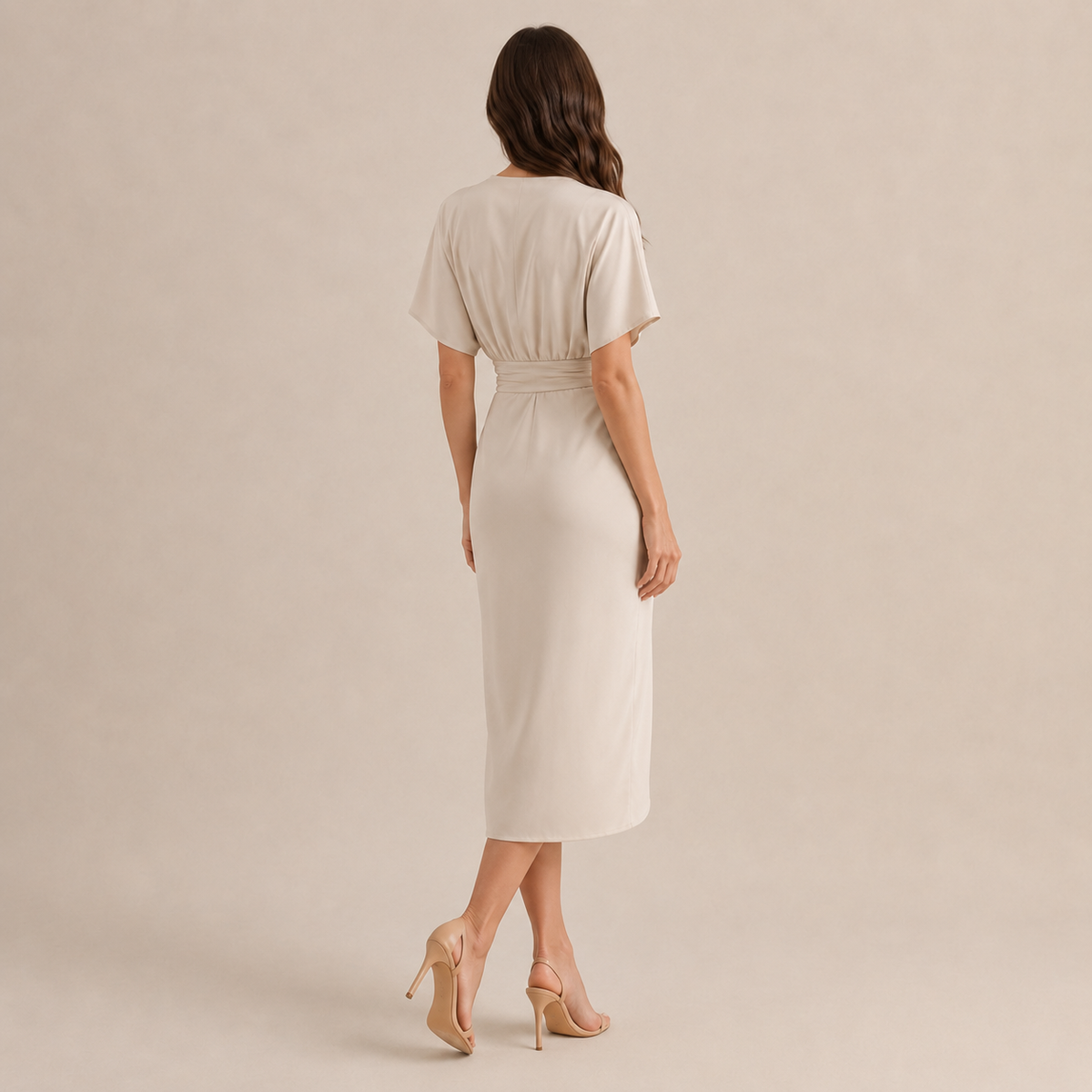 Florence | Wedding Guest Midi Wrap Dress