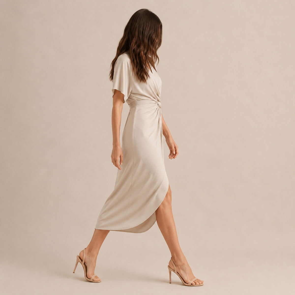 Florence | Wedding Guest Midi Wrap Dress