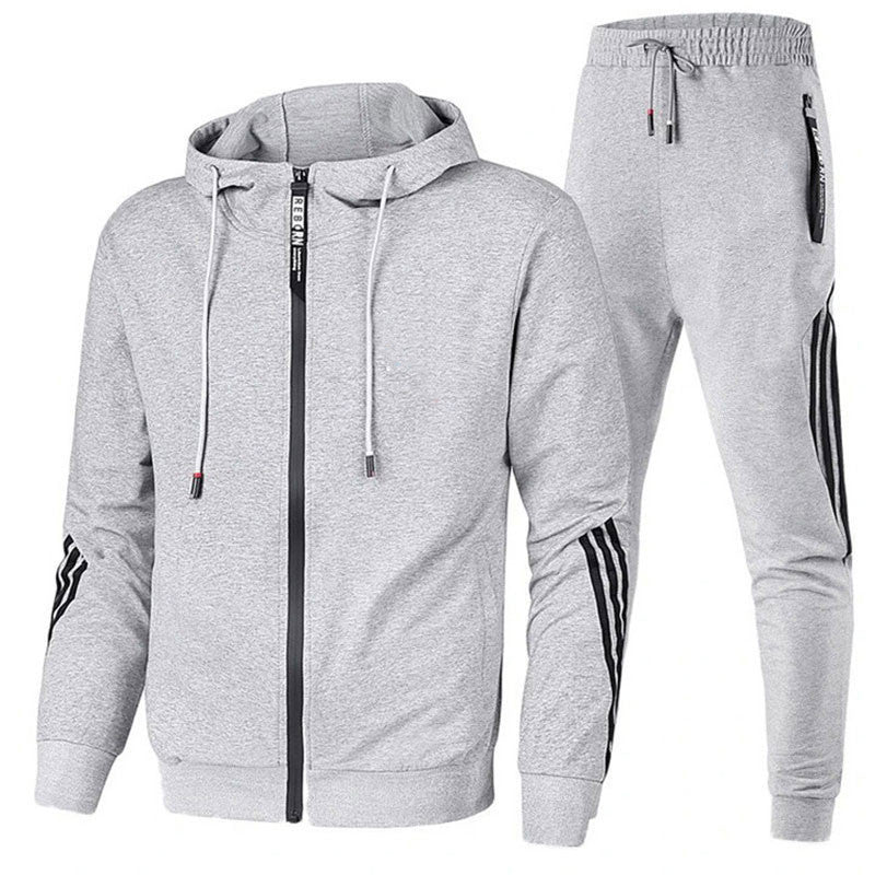 Jasper mens hooded zip tracksuit