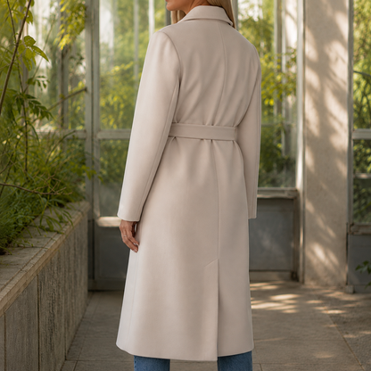 Seraphina | Womens Belted Longline Coat