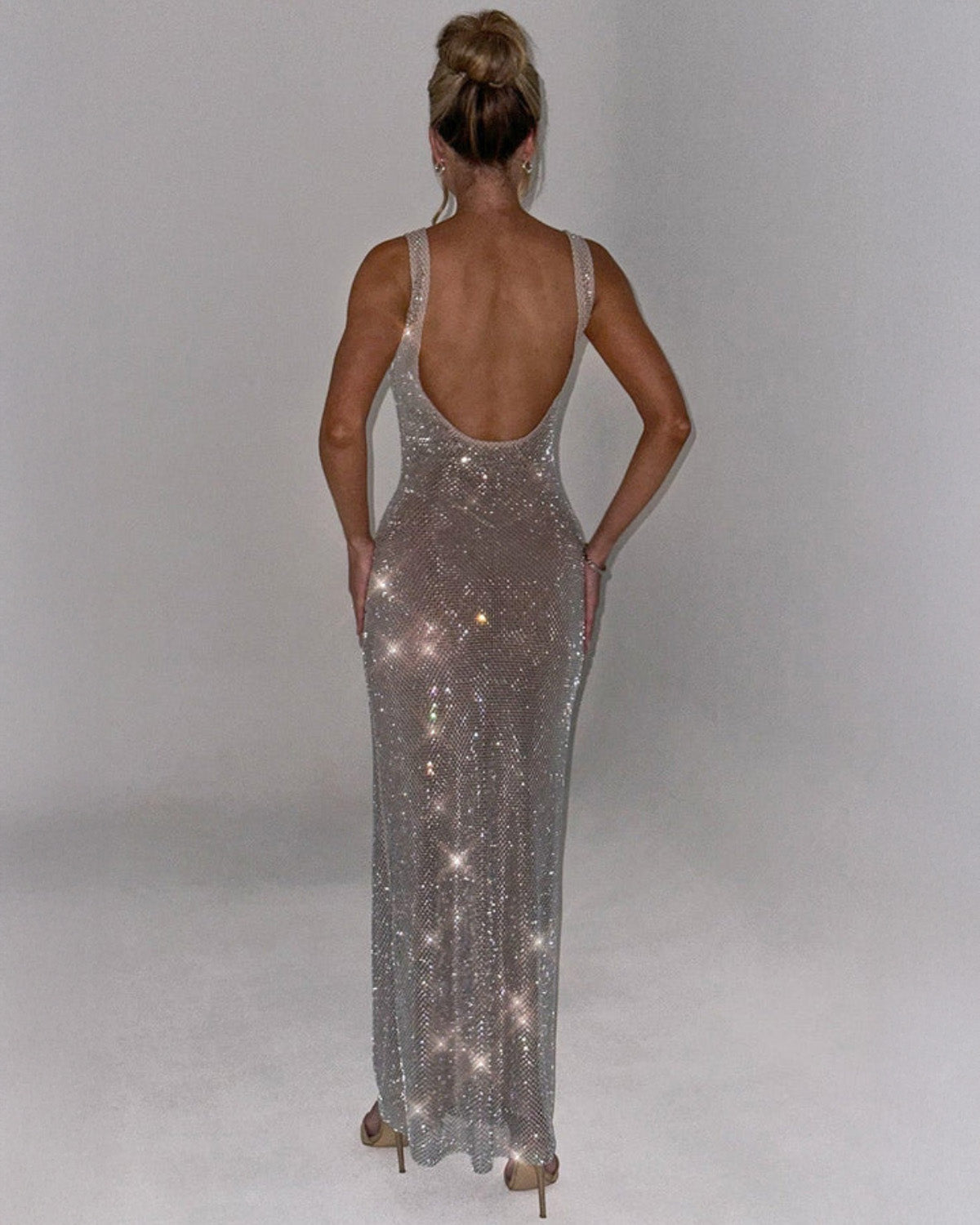 Harriet | Sequin Maxi Dress Sparkly