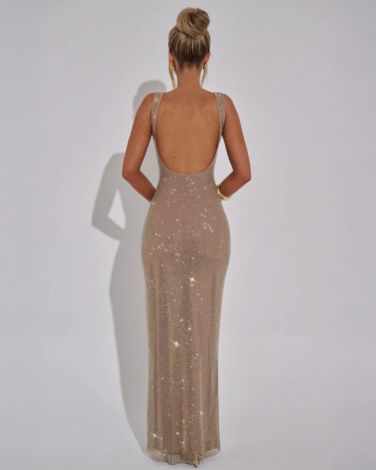 Harriet | Sequin Maxi Dress Sparkly