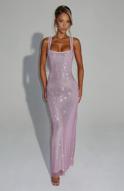 Harriet | Sequin Maxi Dress Sparkly