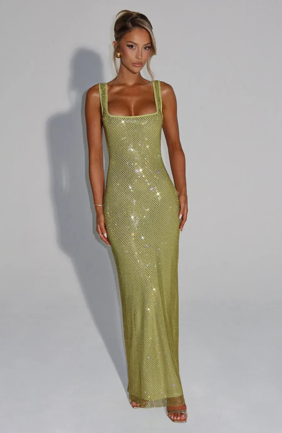 Harriet | Sequin Maxi Dress Sparkly