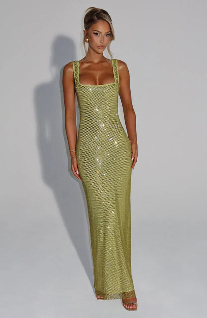 Harriet | Sequin Maxi Dress Sparkly